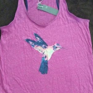 Pink Hummingbird top